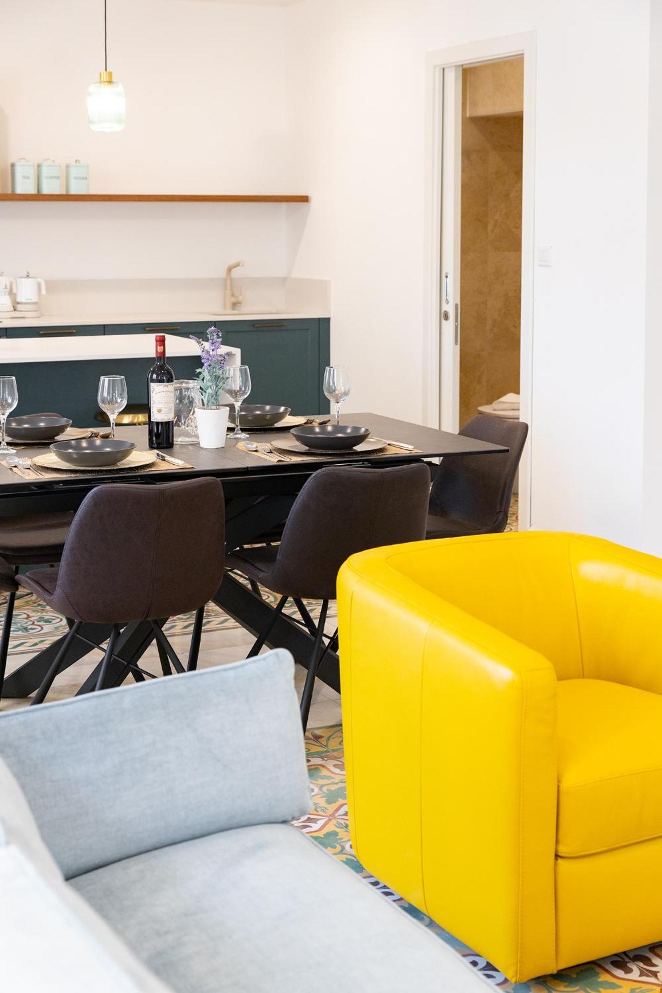 Florette Suite Designer Finish With Stunning Lounge Terrace By Arcobnb Φλοριάνα Εξωτερικό φωτογραφία