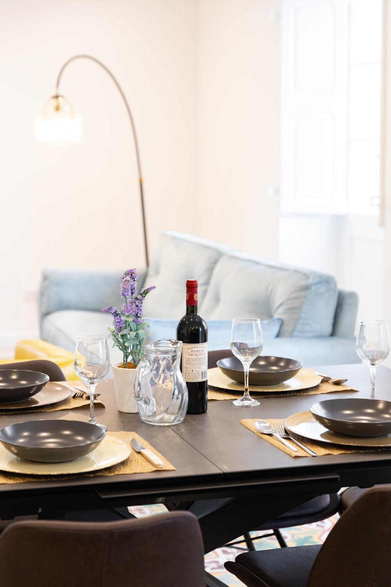 Florette Suite Designer Finish With Stunning Lounge Terrace By Arcobnb Φλοριάνα Εξωτερικό φωτογραφία